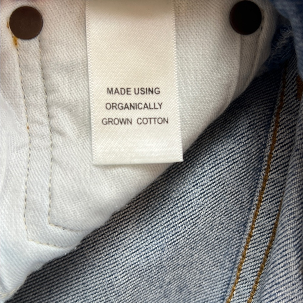 AGOLDE “Riley” jeans Straight Crop High Rise
Button Fly Womens 29 Distressed - Picture 15 of 16